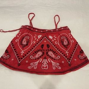 Free People loose fit tank top